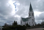 Björnekulla kyrka, fasad mot sydväst