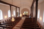 Bosarps kyrka, kyrkorummet mot koret