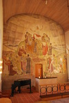 Grevie kyrka, kormålning av Siegård
