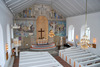 Förslövs kyrka, kyrkorummet från orgelläktaren