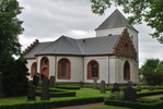 Glostorps kyrka, fasad mot nordöst