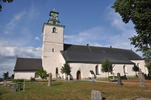 Munktorps kyrka exteriör, Foto Daniel Eriksson, bygg- & Hantverk i Karlskoga/Traditionsbärarana