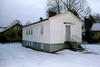 Det gamla församlingshemmet från 1949 vid Halvorsgården, som idag används av scouterna.