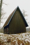 Gräsvikens kapell från 1982, exteriör. Neg.nr. B960_017:19. JPG. 