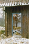 Gräsvikens kapell från 1982, fönster. Neg.nr. B960_017:16. JPG. 