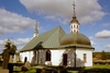 Takryttaren och sakristians iögonfallande tak tillfördes Norra Björke kyrka så sent som 1903.