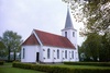 Östra Tunhems kyrka exteriör nordöstvy. Negnr 01/265:22