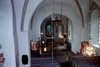 St Olofs kyrka interiör östra delen av långhuset och koret. Negnr 01/275:11a