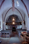St Olofs kyrka interiör västparti. Negnr 01/275:15a