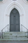 Dala kyrka exteriör nordportal. Negnr 01/284:29a