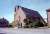 Mössebergs kyrka exteriör nordöstra fasaden. Negnr 01/275:36a