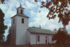 Stenstorps kyrka exteriör sydvästvy. Negnr 01/269:11a
