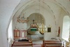 Kinneveds kyrka interiör östpart med kor. Negnr 01/274:18a