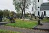 Del av kyrkogården söder om kyrkan.