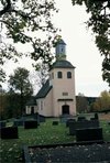Gåsborns kyrka, från nv.