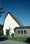 Siris kapell, på Fryksände kyrkas kyrkogård, foto från s.