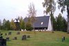 Norra Finnskoga kyrka och kyrkogård.