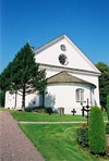 Västra Ämterviks kyrka, från öster.