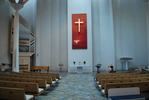 Kyrkorummet från väster