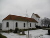 Borgeby kyrka från nordost.