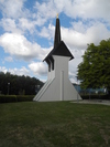 Olofströms kyrka, klockstapeln.