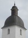 Mjällby kyrka, tornhuven.