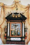Altaruppsats från 1690 i Kyrkås kyrka. Neg.nr. 04/157:10. JPG.