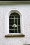 Långhusfönster med järnbågar på Bärebergs kyrka. Neg.nr. 04/164:19. JPG. 