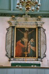 Altaruppsats av J Wahlin i Bärebergs kyrka. Neg.nr. 04/164:07. JPG.