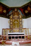 Altaruppsatsen i Västra Tunhems kyrka.