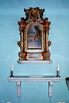 Vänersborgs kyrka, inköpt tysk altartavla från 1600-talet.