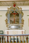 Väne-Ryrs kyrka, altaruppsatsen.