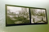 Fotografier av Trons kapell från 1931 i orgelrummet.