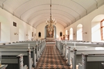 Kyrkorummet med koret i öster