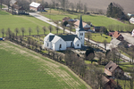 Vallby kyrka sedd från nordost