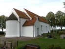 Gualövs kyrka från nordost