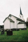 Kyrkan från nordöst.
