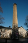 Den ursprungliga skorstenen dokumenterades, revs och återuppbyggdes 1992 med hjälp av ekonomiska medel.