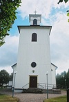 Tornets västfasad, från V.