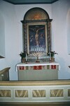 Altaruppsats från 1929 i Grude kyrka. Neg.nr. B961_035:23. JPG.