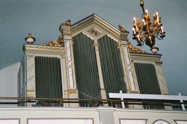 Herrljunga kyrka, orgel. Neg.nr. B961_016:29. JPG.