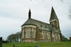 Eriksbergs nya kyrka, uppförd 1885 efter ritningar av Helgo Zettervall. Neg.nr. B961_018:12. JPG. 