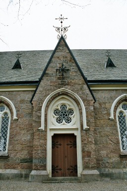 Eriksbergs nya kyrka, mittportal. Neg.nr. B961_018:17. JPG. 