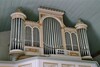 Skölvene kyrka, orgel byggd av Johannes Magnusson. Neg.nr. B961_029:17. JPG.