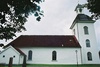 Nordfasaden med sakristian, Torestorps kyrka från N.