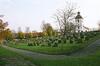 Den senast utvidgade kyrkogården i Horred, från N.