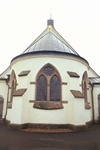 Hyssna kyrkas kor sett från öster.