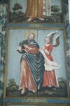 Altaruppsats i Siene kyrka, detalj. Neg.nr. B961:061:12. JPG.