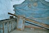 Ornunga gamla kyrka, äldre inredningsdetaljer i sakristia. Neg.nr. B961_055:01. JPG.