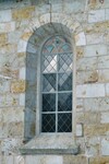 Långhusfönster på Asklanda kyrka. Neg.nr. B961_052:20. JPG. 